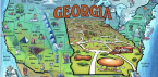 Georgia map