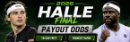 2026 Halle Final Payout Odds - Taylor Fritz v Frances Tiafoe