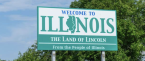 Illinois welcome sign