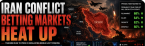 Iran Fires Missiles at Israel as Conflict Betting Markets Heat Up Once Again