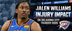 Jalen Williams Injury Impact on Oklahoma City Thunder Odds
