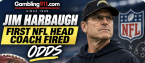 Jim Harbaugh First NFL Head Coach Fired Odds as Chargers Bloodbath Continues Among  Sports Bettors, Cappers