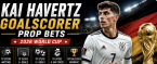 What Are the Payout Odds for Kai Havertz First, Anytime Goalscorer Prop Bet: Germany vs. Ivory Coast
