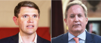 James Talarico and Ken Paxton