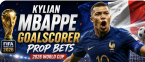 Kylian Mbappe Goalscorer Payout Odds - France vs. Morocco - World Cup 2026