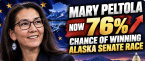 Mary Peltola Now With a 76 Percent Chance of Winning Alaska Senate Race With BetOnline Updated Odds