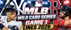 Wild Card Series, Game 1 Lines and Updated World Series Odds 2026