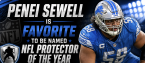 Penei Sewell is Favorite to Be Named NFL Protector of the Year in 2026