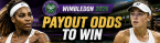 Serena Williams Payout Odds to Win vs. Maya Joint - Wimbledon 2026 Payout Odds