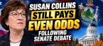 Maine Senate Debate Fails to Move the Needle: Susan Collins Still Pays Even Odds