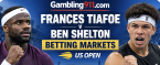 Frances Tiafoe v Ben Shelton Betting Markets US Open September 11