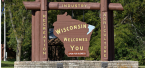 Wisconsin welcome sign