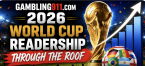 Gambling911.com 2026 World Cup Readership Through the Roof